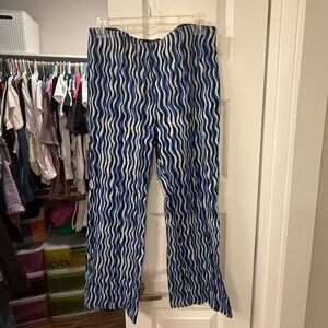 Anthropologie Maeve Zebra Stripe Pants